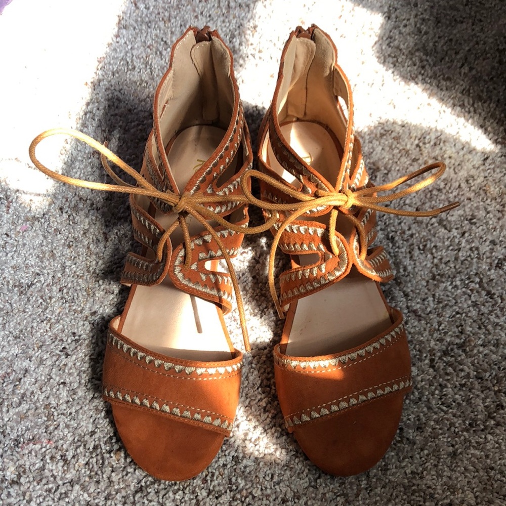 Restricted Mini Wedge Heal Sandals
